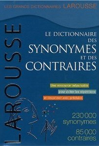 Dictionnaire des synonymes et des contraires